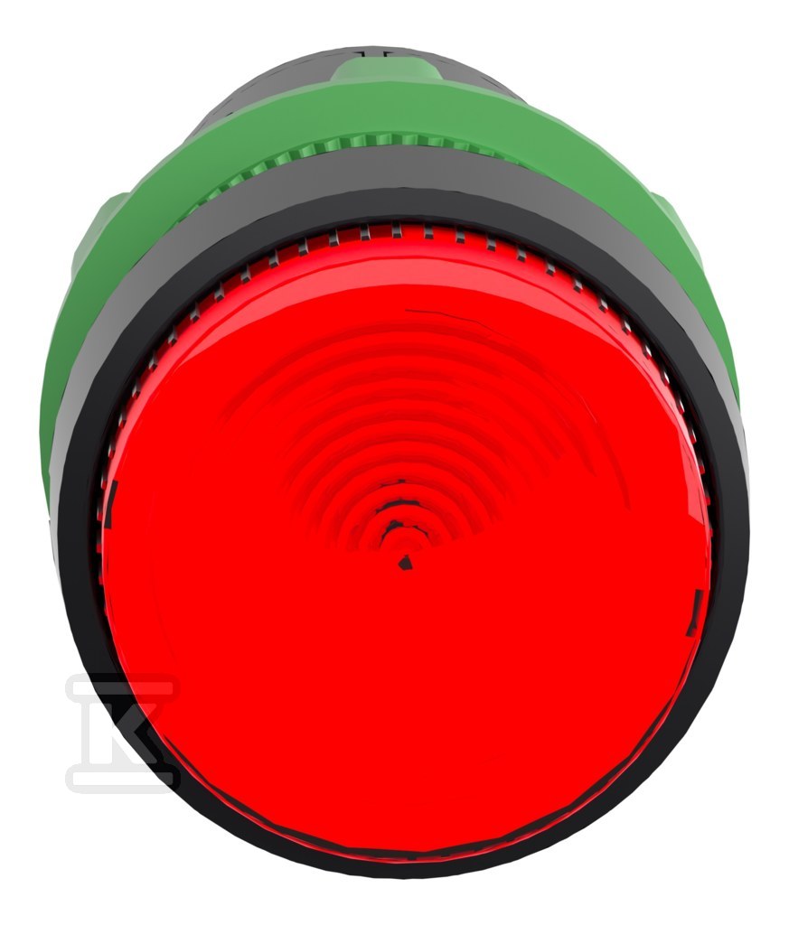 Osvětlené LED tlačítko NC 24V červené - XB7NW34B2